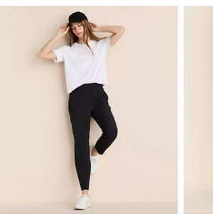 Lou & Grey Charcoal Elastic Waist Trousers